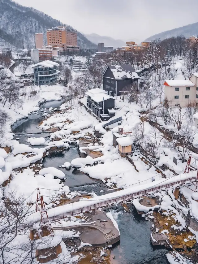 【冬季的定山溪】盡享絕美雪景與溫泉