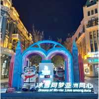 ถนน Shopping สุดโรแมนติก @ ถนนจงหยาง เมือง Harbin