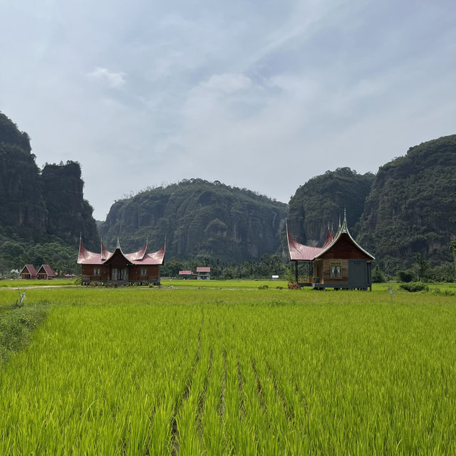 Magnificent view of Lembah Harau, West Sumatera