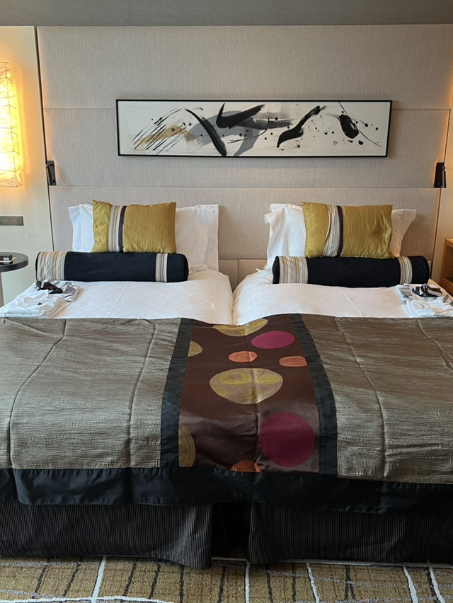 Elegant morning with room service at Hotel New Otani Tokyo
