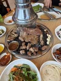 【済州旅行】 タクシー運転手さんイチオシの黒豚焼肉店