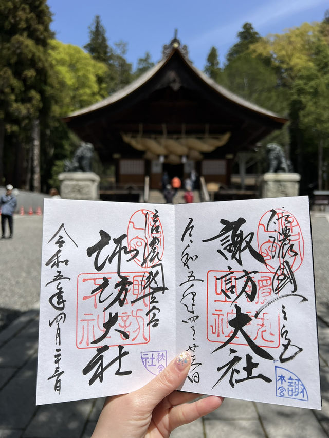 【長野】諏訪大社四社めぐり