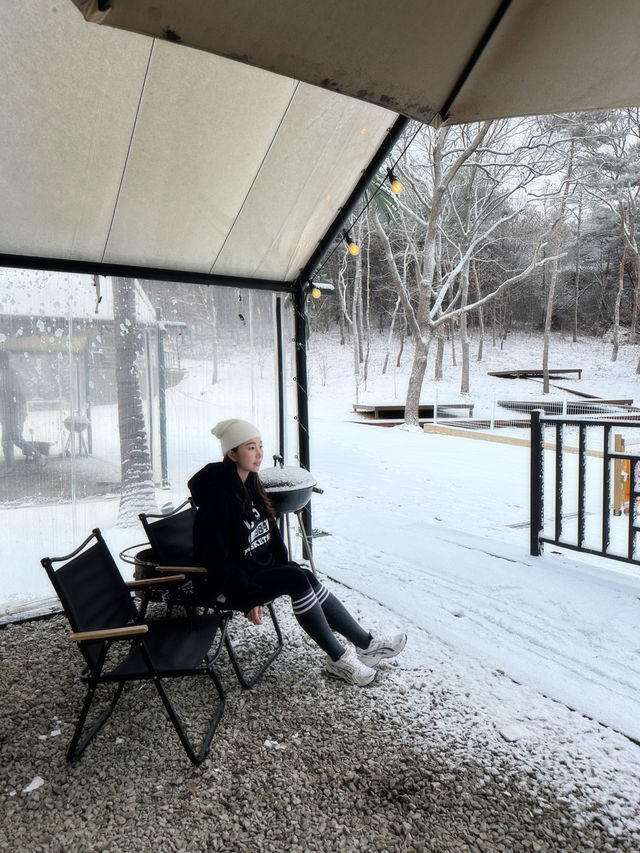 인천 영흥도 가성비 + 감성 모두 잡은 온수풀 글램핑 🫧🏕️