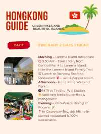 Hongkong 2 Day trip (Hike- Island)