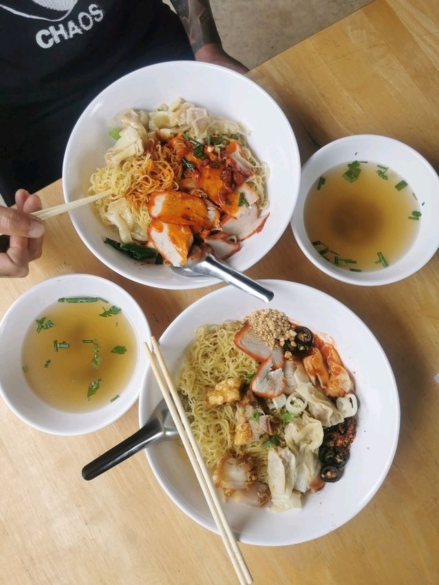 บะหมี่จับกัง ร้านเปิดใหม่ย่านสนามบินน้ำ