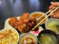 해외여행 삿포로 오도리 공원 근처에 있는 치킨 정식 맛집 Hotei