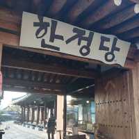 옛 정취가 물씬 느껴지는, 순창 한옥카페 한정당