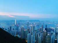 Golden Glow to Neon Brilliance: The Peak at Sunset