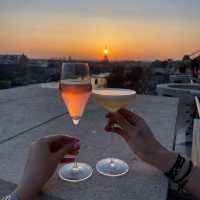 Best view over river seine