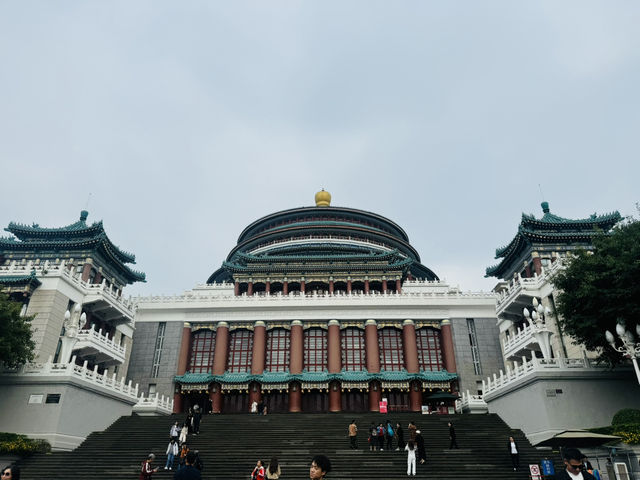 📌มหาศาลาประชาคมฉงชิ่ง ในเมืองนครฉงชิ่ง 🇨🇳