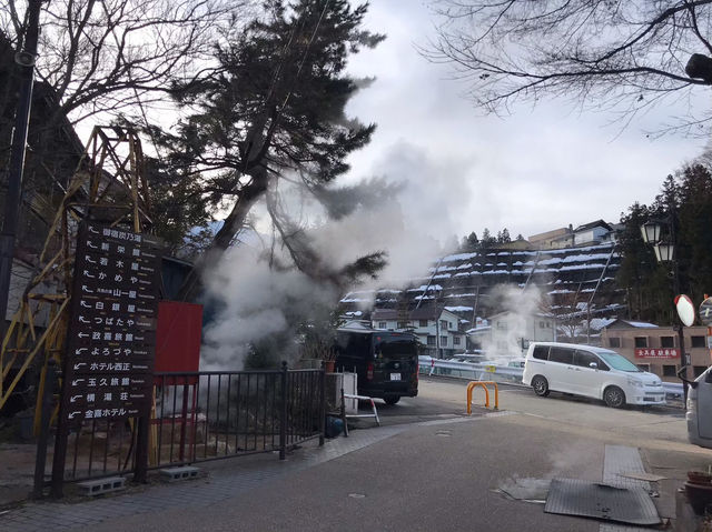 湯田中温泉 和風の宿ますやで心癒されるひととき♪