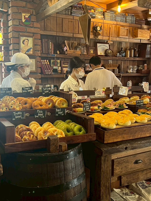 韓国🇰🇷LONDON BAGEL MUSEUM トサン店🥯☕️🇬🇧