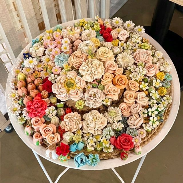 【🇰🇷義王】手土産にもぴったり！ザ・ソルギエンの可愛い餅ケーキ