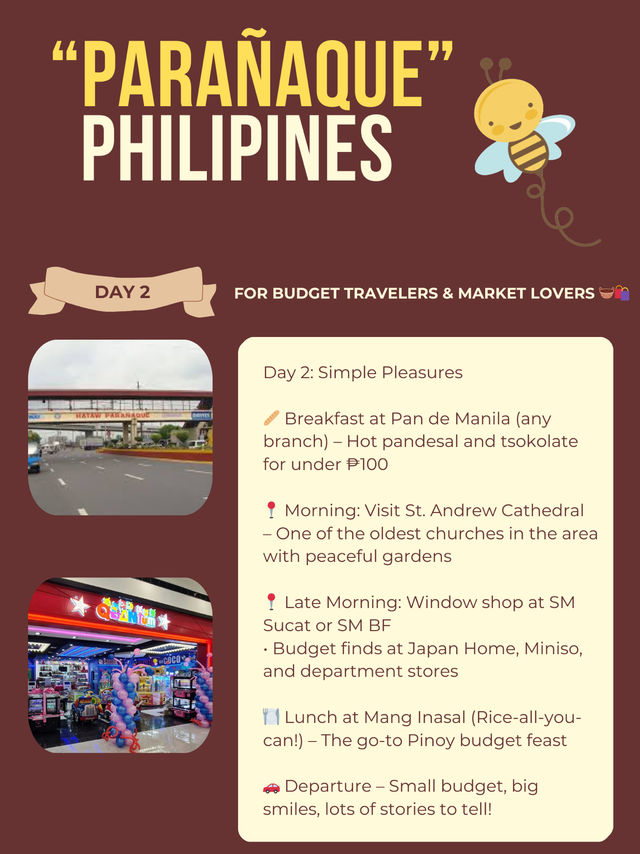 Parañaque itinerary 