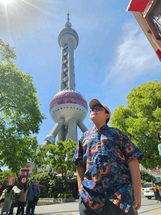 เที่ยว Shanghai Pudong ย่านลู่เจียจุ่ย หอไข่มุก