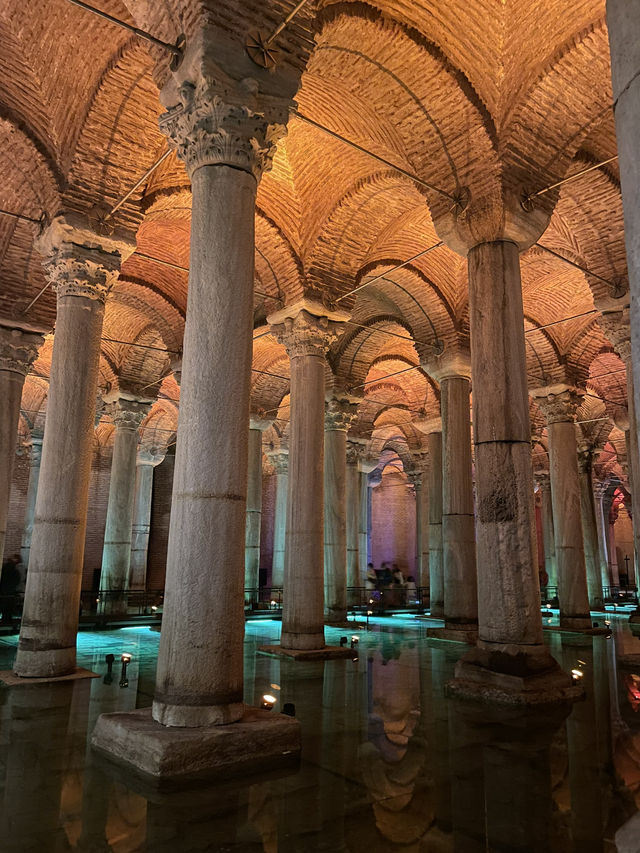 🇹🇷土耳其伊斯坦堡地下水宮殿(Basilica Cistern, Istanbul, Turkey)