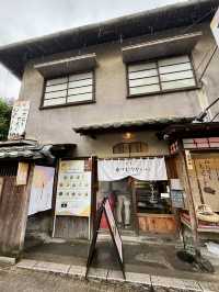 Dōgo Onsen in the Rain – Covered Streets & Cozy Treats