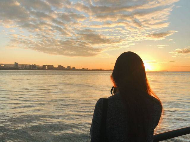 Strolling Along Tamsui Youchekou Boardwalk