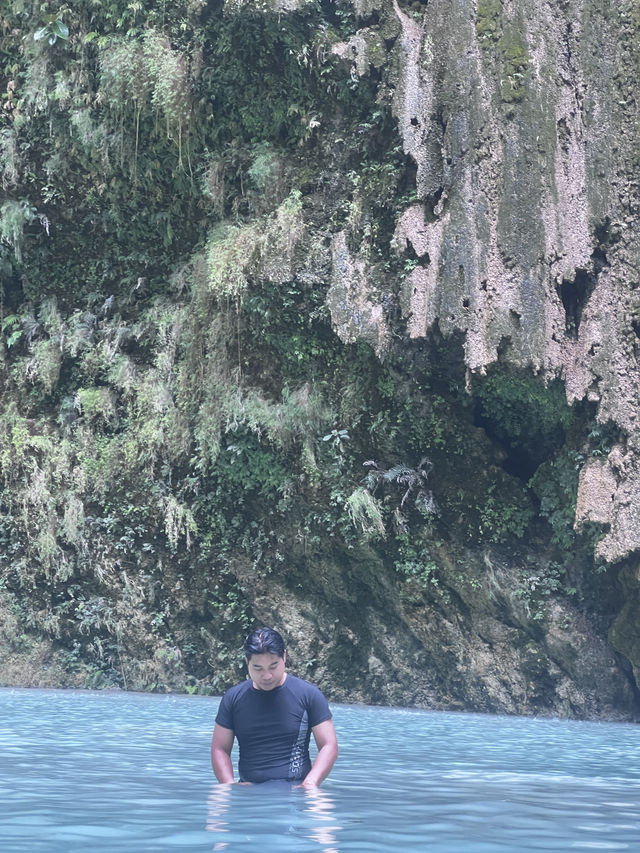 Tumalog Waterfall on Sunday