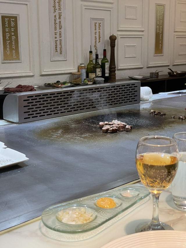 🔥 불 위에서 완성되는 예술, 샤모닉스 타이베이 철판 오마카세