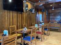 Steamy pork ribs in Kuta wooden shack