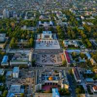 Bishkek, Kyrgyzstan – Evening Calm and Mountain Shadows