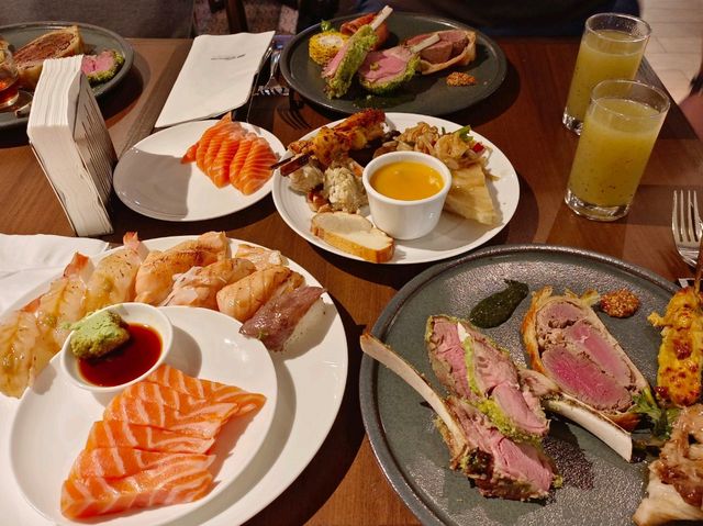 台北JR東日本大飯店 ，鉑麗安全日餐廳