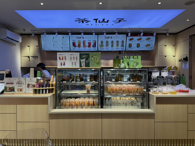 Premium outlet to enjoy a sip of tea