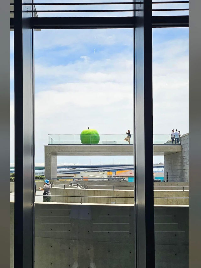 神戶 💕 安藤忠雄的青蘋果🍏～兵庫縣立美術館