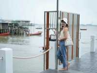 โรงแรมศรีราชามีท่าเรือส่วนตัววิวสวยมาก