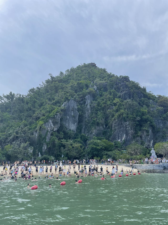 ｜越南｜下龍灣天堂島-一覽無遺的壯麗海灣，從山巔到沙灘都讓人驚嘆！