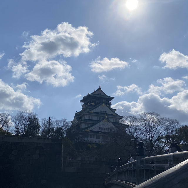 Osaka custle : ปราสาทโอซาก้า