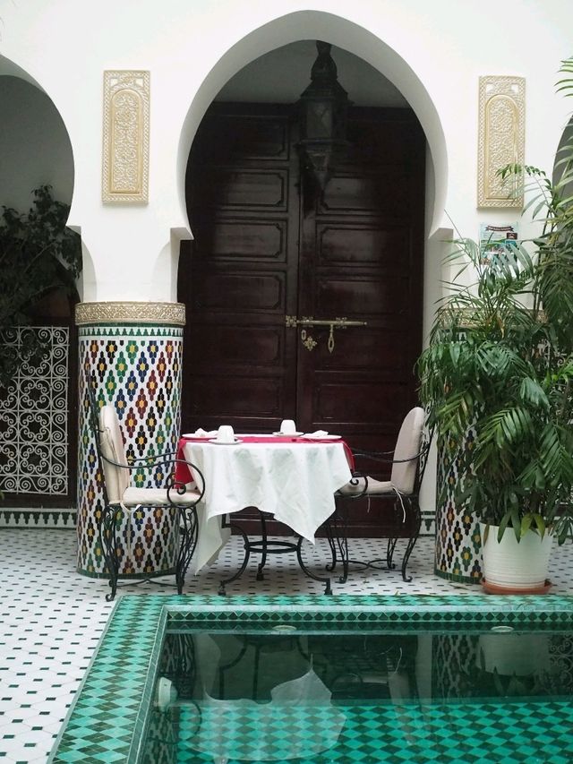 モロッコ・マラケシュの隠れ家リヤド🇲🇦🌿