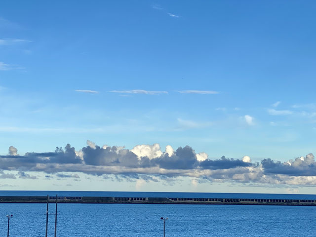 美崙濱海公園 🚶‍♂️‍➡️步道看海夕照