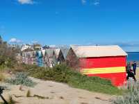 Brighton Bathing Boxes（彩虹小屋）——墨尔本最缤纷的海岸明信片