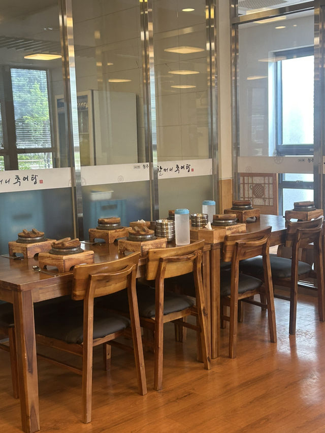 든든하고 깔끔한 한 그릇, 청주 할머니추어탕
