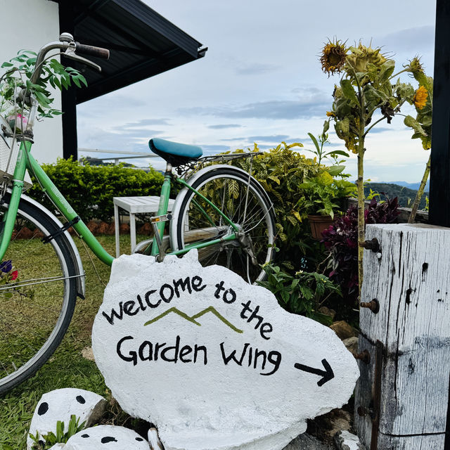 Charming Garden Bikes with a View