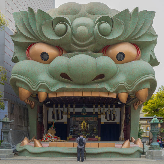 📍 難波八坂神社 Osaka | 南海難波站徒步約8分鐘