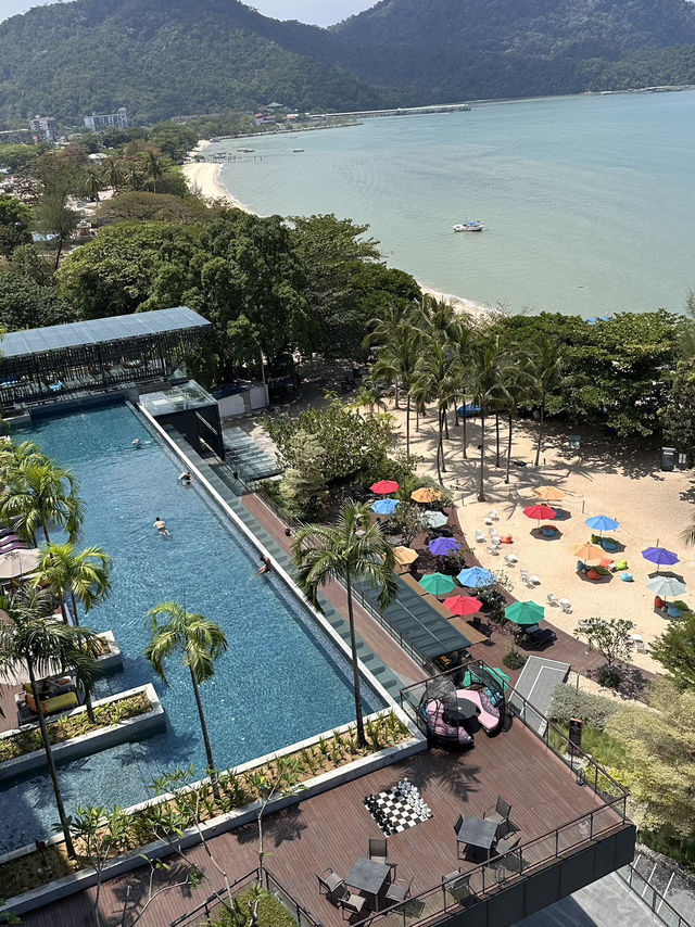 在檳城住到了讓老公chill嗨嗨的飯店
