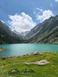Chillin’ by the Dreamy Blue Waters of Gaube Lake