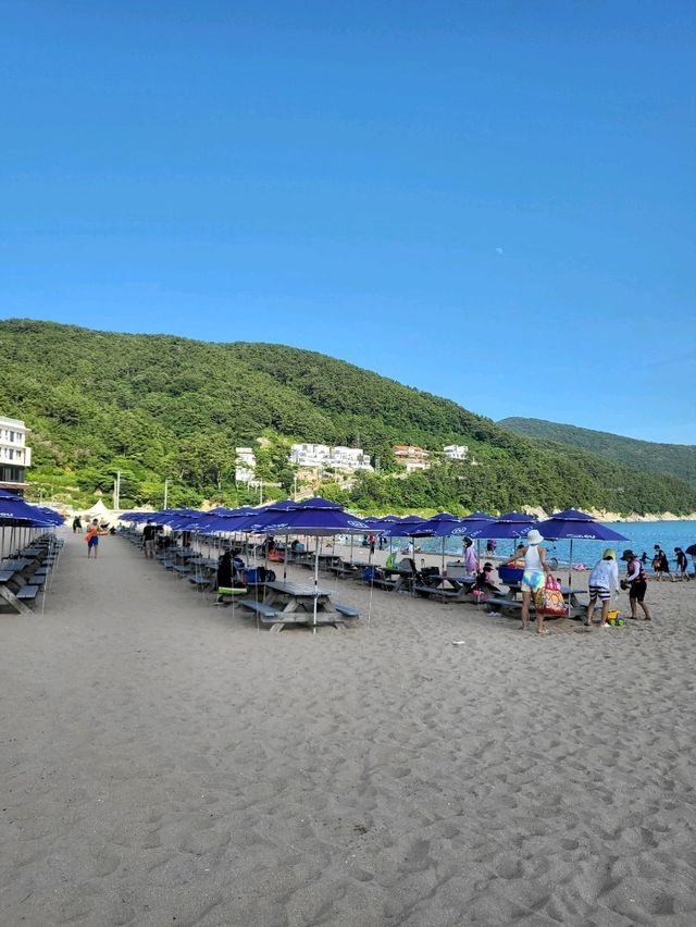 여름휴가 즐기기 좋은 거제 와현해수욕장🏖