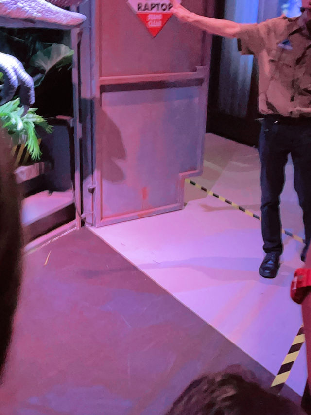 Meet the Raptors: Thrilling Encounter with Echo, Charlie, and Delta at Jurassic World SG