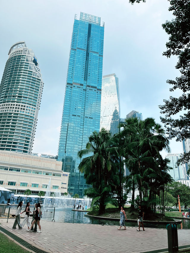 KLCC Park: Serene Green Oasis in the Heart of Kuala Lumpur