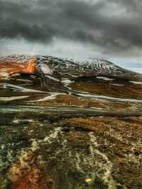  Langjökull Glacier-雪山上玩Snow Mobile