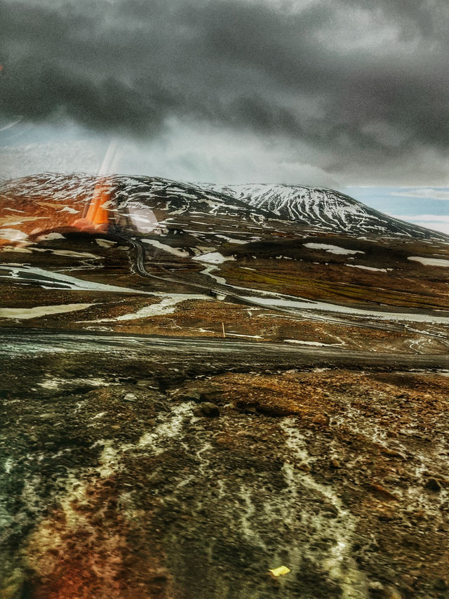  Langjökull Glacier-雪山上玩Snow Mobile