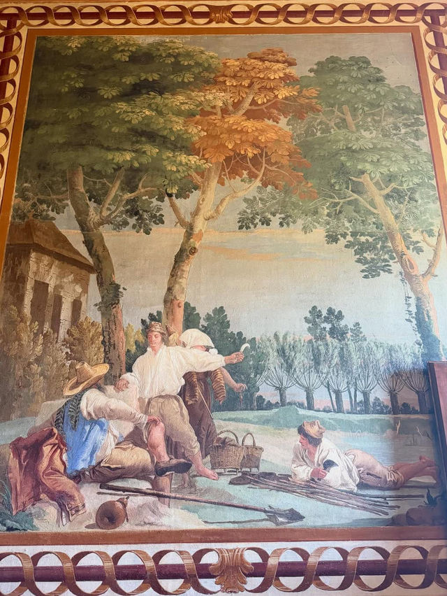 Admiring Art and Elegance at Villa Valmarana ai Nani