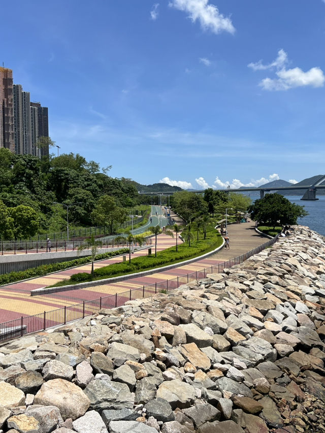 將軍澳海濱長廊親子樂