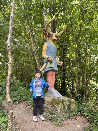 สวนสัมผัสห้าประสาทสัมผัสอันสวยงาม