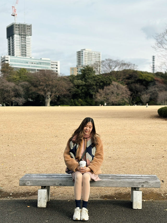 A Serene Walk at Shinjuku Gyoen 🌸