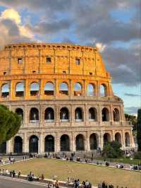 “The Eternal Wonder – Colosseum in Autumn Glow”